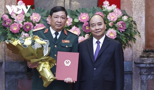 Thăng quân hàm Thượng tướng cho Phó Tổng Tham mưu trưởng QĐND Việt Nam - Ảnh 1.