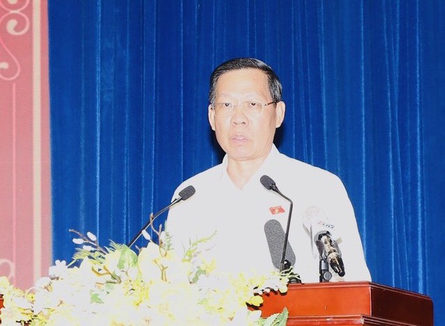 Chủ tịch TP HCM Phan Văn Mãi thông tin về Metro số 1, dự án chống ngập 10.000 tỉ đồng - Ảnh 1.