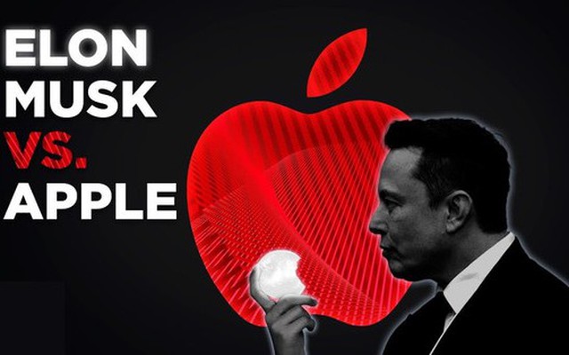 Kẻ thù 'nghìn tỷ USD' của Elon Musk: Apple!
