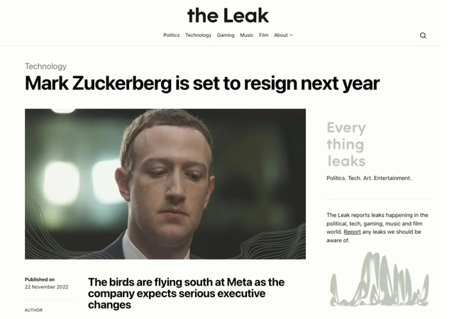 Rộ tin đồn Mark Zuckerberg sẽ từ chức vào năm sau - Ảnh 1.