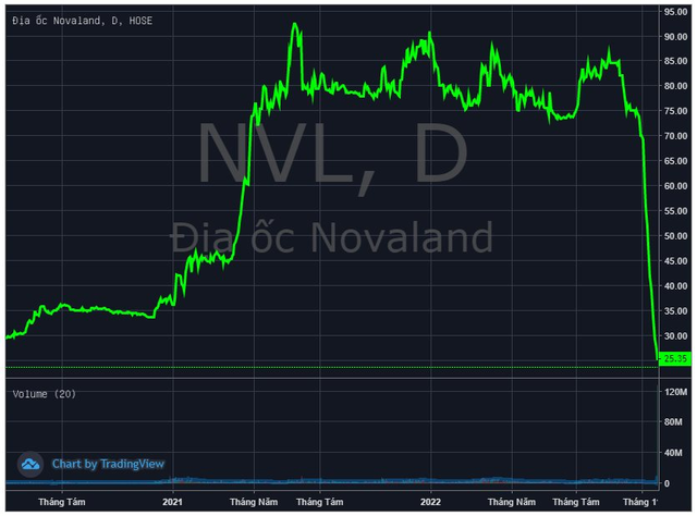 MBS thông báo bán giải chấp 3 triệu cổ phiếu NVL của NovaGroup - Ảnh 1.