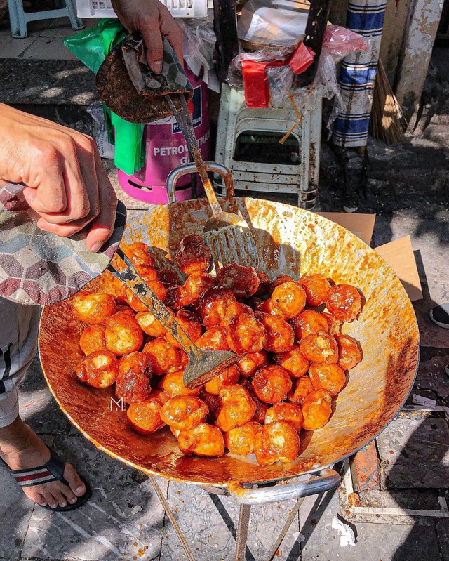 Longtime addresses in Hanoi sell one of the 30 best fried cakes in the world - Photo 7.