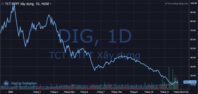 Cổ phiếu DIG giảm 87% từ đỉnh, cổ đông lớn nhất của DIC Corp vẫn tiếp tục giảm sở hữu - Ảnh 1.