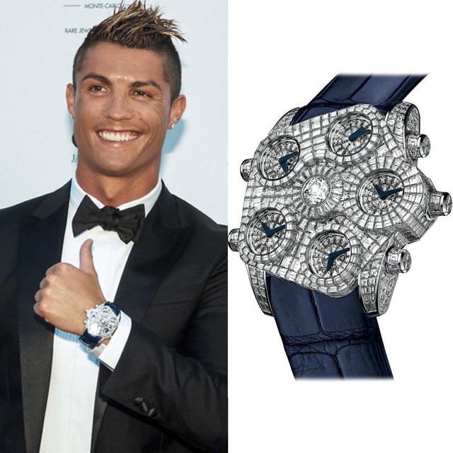 Ronaldo, Messi hay Mbappe đều đầu tư vào đồng hồ hàng hiệu: Đeo cả căn nhà trên tay, có mẫu cả thể giới chỉ tồn tại 6 chiếc - Ảnh 2.