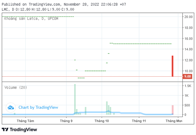 Hai cổ phiếu bất ngờ giảm 40% trong ngày VN-Index thăng hoa - Ảnh 2.