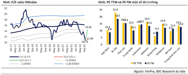 BSC: Định giá thị trường rất hấp dẫn, xuất hiện cơ hội lớn tại nhóm cổ phiếu vốn hóa lớn - Ảnh 1.