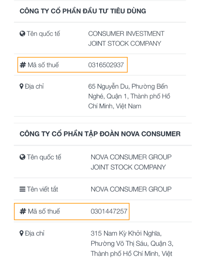 Nova Consumer lên tiếng về việc trùng thương hiệu trong danh sách đang được đề cập trên truyền thông - Ảnh 1.