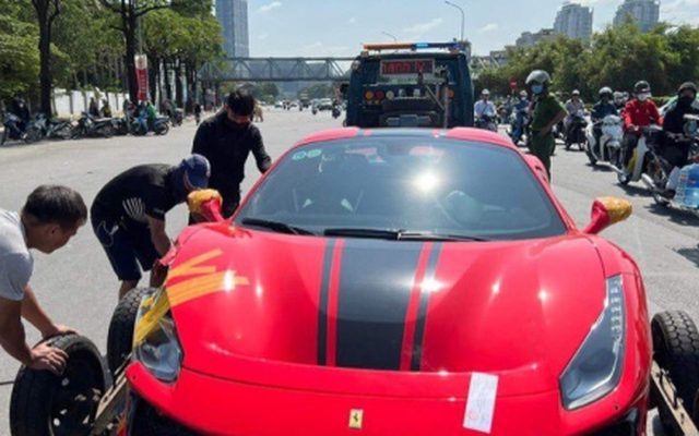 Những vụ tai nạn siêu xe Ferrari xôn xao dư luận tại Việt Nam  Nhịp sống  kinh tế Việt Nam  Thế giới