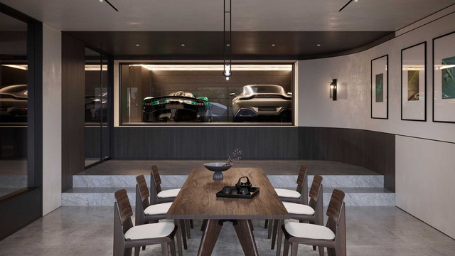 Aston Martin thiết kế căn hộ siêu sang cho nhà giàu mê xe: Có garage lớn, hầm rượu, rạp phim - Ảnh 5.