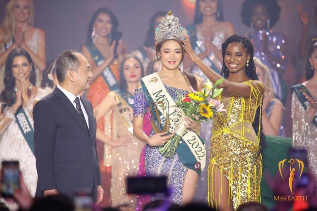 Người đẹp Hàn Quốc đăng quang Hoa hậu Trái đất 2022 - Ảnh 1.