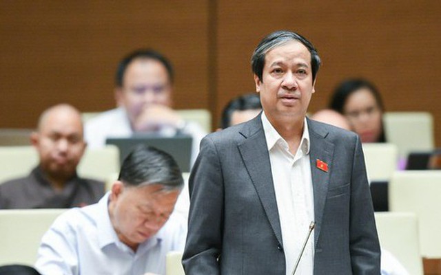 Bộ trưởng GD&ĐT Nguyễn Kim Sơn. Ảnh Như Ý