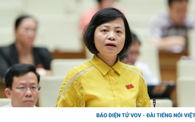 Đại biểu Nguyễn Thanh Cầm (đoàn Tiền Giang).