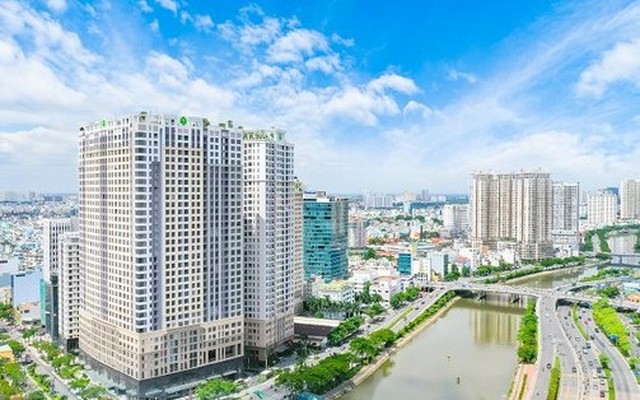 Dự án Saigon Royal Residence tại quận 4, TP HCM do Công ty TNHH Đầu tư Địa ốc Nova Saigon Royal gián tiếp sở hữu. (Ảnh: Novaland).