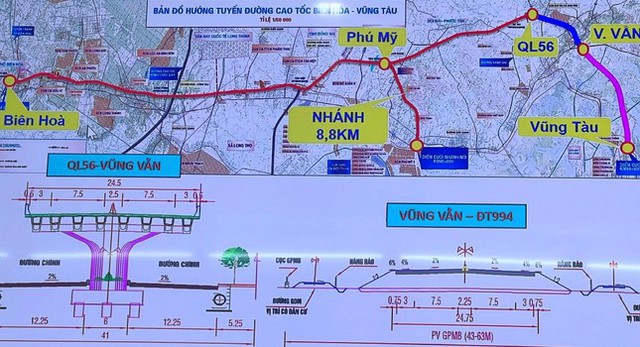 Bà Rịa - Vũng Tàu muốn ‘rót’ hơn 9.000 tỷ đồng làm 13km cao tốc - Ảnh 1.