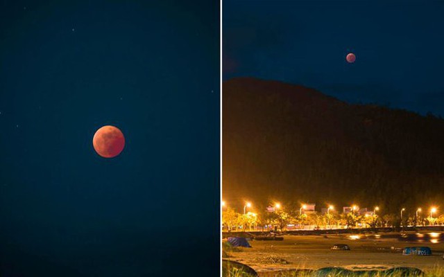 Những hình ảnh mặt trăng tròn đẹp nhất, ảnh trăng máu siêu đẹp