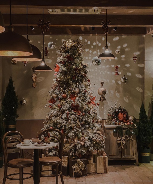  Dành cho hội mê sống ảo: Có 1 loạt quán cà phê trang trí Giáng sinh đẹp lung linh ở Hà Nội này!  - Ảnh 14.