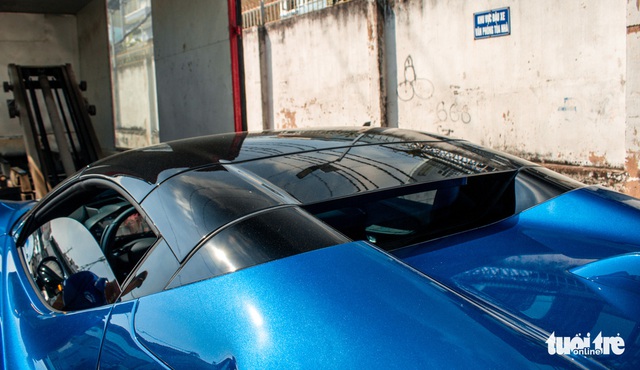 Nguyễn Quốc Cường lái Ferrari SF90 Spider giá hơn 40 tỉ đồng đi đăng ký biển số - Ảnh 10.