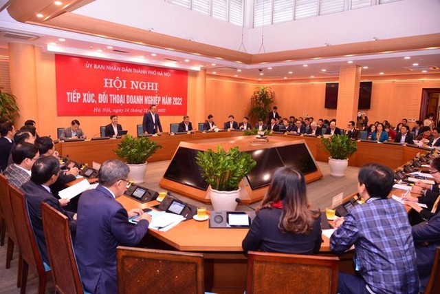 Chủ tịch Hà Nội Trần Sỹ Thanh khẳng định sẽ đứng cạnh, đi cạnh doanh nghiệp - Ảnh 1.