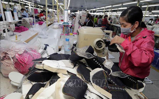 EU là thị trường xuất khẩu lớn thứ hai của ngành da giày Việt Nam. Ảnh minh hoạ: TTXVN