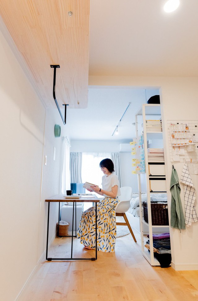  Ấn tượng với căn hộ nhỏ xinh nhưng sắp xếp hợp lý, gọn gàng của cô gái Nhật  - Ảnh 6.