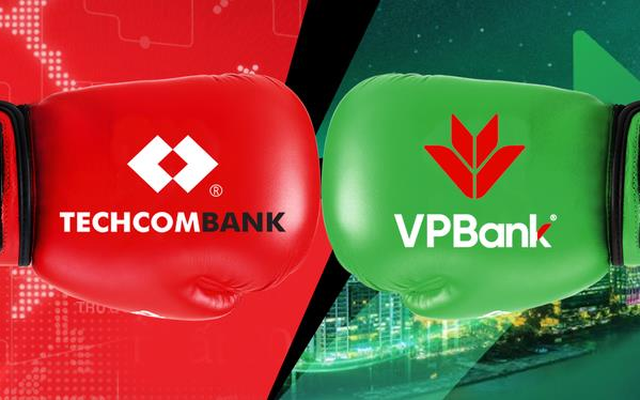 Vốn hóa VPBank vượt Techcombank: Đầu năm còn kém 1 tỷ USD, cuối năm đã cao hơn 1 tỷ USD