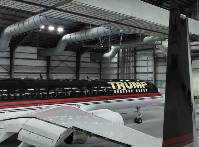 Choáng ngợp ‘lâu đài bay’ 100 triệu USD ông Donald Trump vừa tân trang - Ảnh 4.