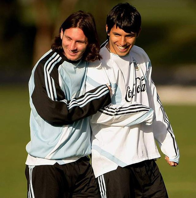 The Admirable Friendship of Messi and Aguero: Meeting Since Adolescence, Weathering Tragedies and Triumphs Side by Side for Nearly Two Decades 3