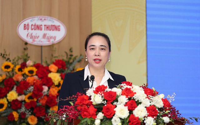 Bà Đỗ Nguyệt Ánh - chủ tịch hội đồng quản trị Tổng công ty Điện lực miền Bắc (EVNNPC) - Ảnh: N.K.