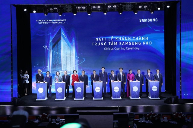 Thủ tướng dự lễ khánh thành Trung tâm Nghiên cứu và Phát triển của Samsung - Ảnh 5.