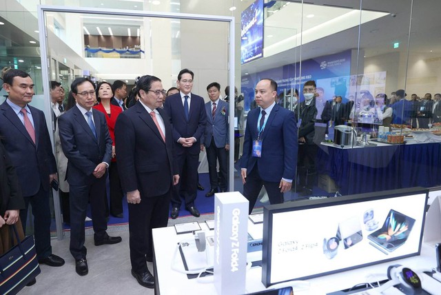 Thủ tướng dự lễ khánh thành Trung tâm Nghiên cứu và Phát triển của Samsung - Ảnh 14.