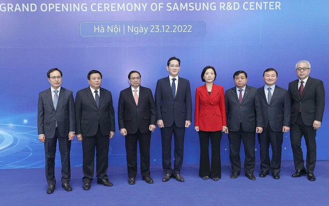 Thủ tướng dự lễ khánh thành Trung tâm Nghiên cứu và Phát triển của Samsung - Ảnh 12.