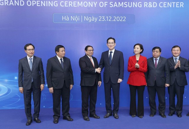 Thủ tướng dự lễ khánh thành Trung tâm Nghiên cứu và Phát triển của Samsung - Ảnh 11.