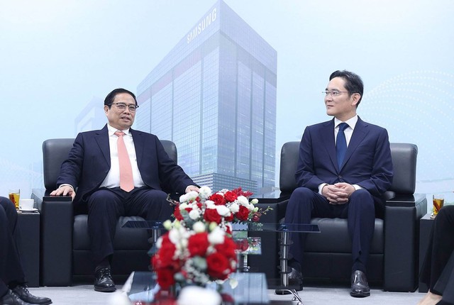 Thủ tướng dự lễ khánh thành Trung tâm Nghiên cứu và Phát triển của Samsung - Ảnh 9.