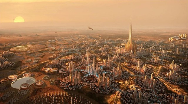 Ả Rập Saudi chơi ngông với dự án xây tháp cao 2km: Cần đốt 120 nghìn tỉ đồng để xây, xô đổ kỷ lục toà nhà khủng nhất lịch sử loài người - Ảnh 1.