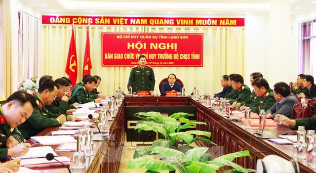 Bộ Chỉ huy Quân sự tỉnh Lạng Sơn có tân chỉ huy trưởng - Ảnh 1.