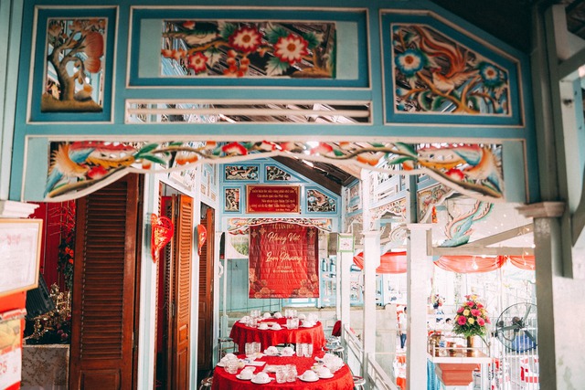 Hôn lễ trong căn nhà cổ ở An Giang chỉ tốn 12 triệu tiền trang trí - Ảnh 4.