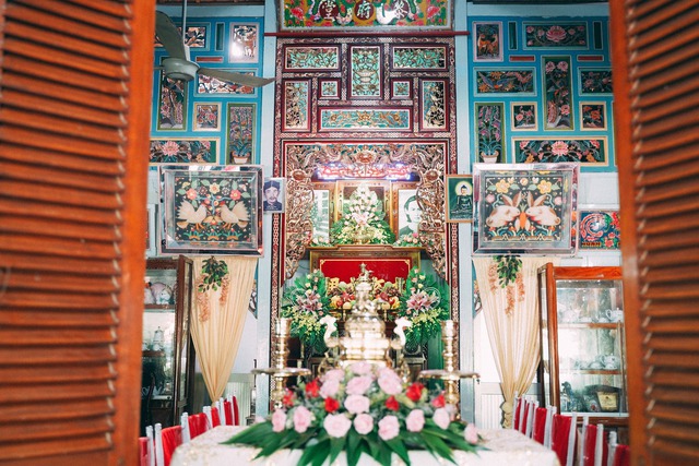 Hôn lễ trong căn nhà cổ ở An Giang chỉ tốn 12 triệu tiền trang trí - Ảnh 2.