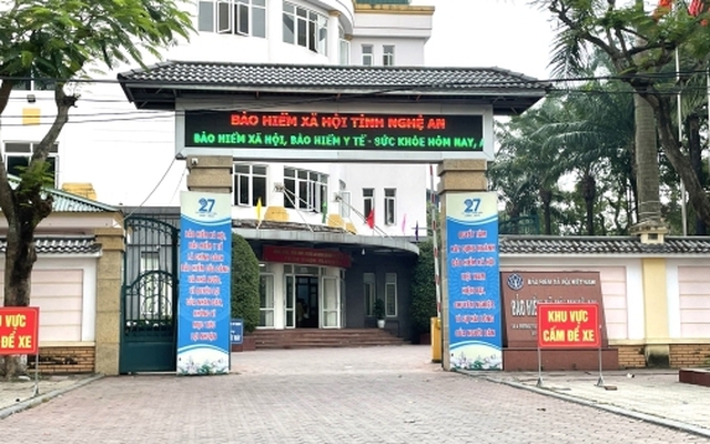 Trụ sở Bảo hiểm xã hội tỉnh Nghệ An