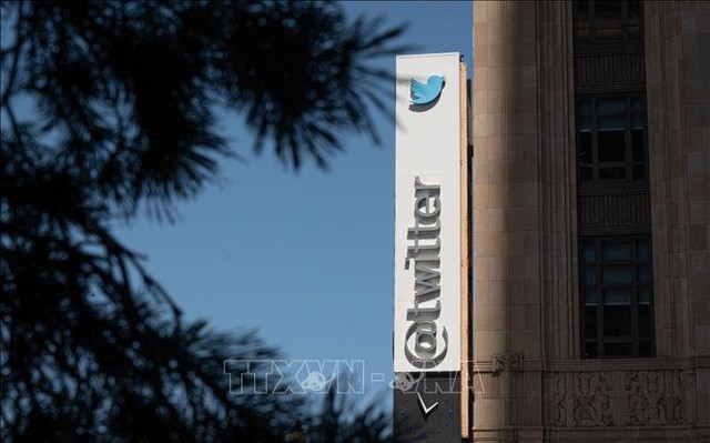 Trụ sở Twitter tại San Francisco, California, Mỹ. Ảnh: AFP/TTXVN