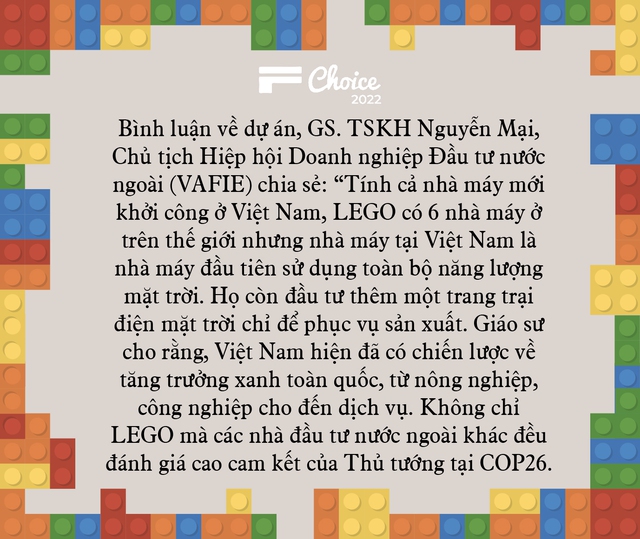 Sếp LEGO và những điều chưa kể về việc đặt nhà máy bền vững lớn nhất thế giới tại Việt Nam - Ảnh 4.