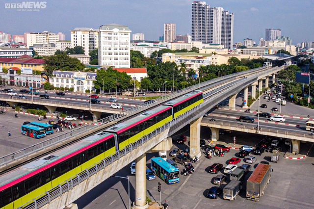 Metro Nhổn - Ga Hà Nội chạy thử nghiệm 8 đoàn tàu - Ảnh 12.
