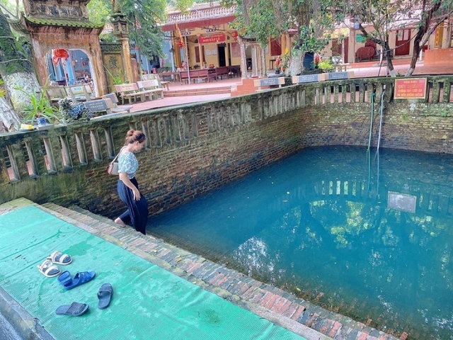 The mystery of the magic fish in the jade-colored ancient well, the natural sweetness in the village of Diem - Photo 6.