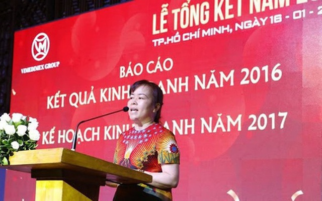 Bà Nguyễn Thị Loan, Chủ tịch HĐQT Công ty tập đoàn dược phẩm Vimedimex