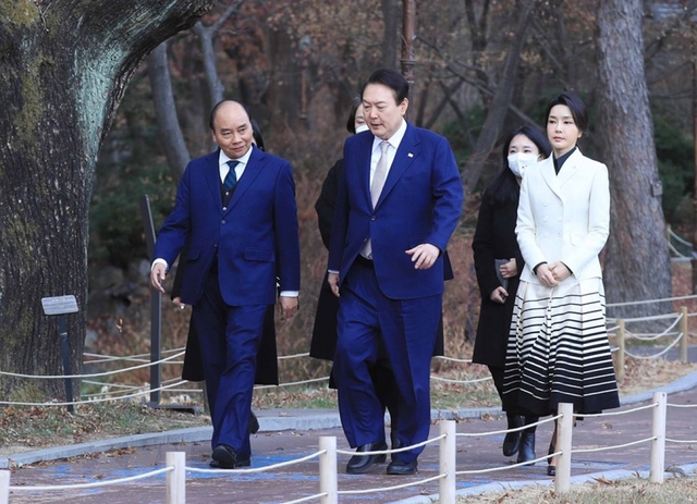 Toàn cảnh chuyến thăm cấp Nhà nước tới Hàn Quốc của Chủ tịch nước Nguyễn Xuân Phúc - Ảnh 17.