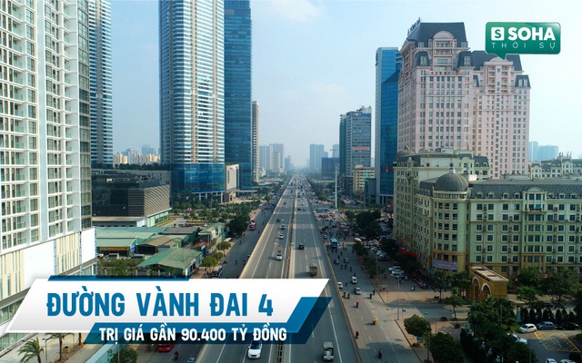 Dự kiến rót 90.400 tỷ làm đường Vành đai 4 vùng Thủ đô - tâm điểm giao thông tương lai