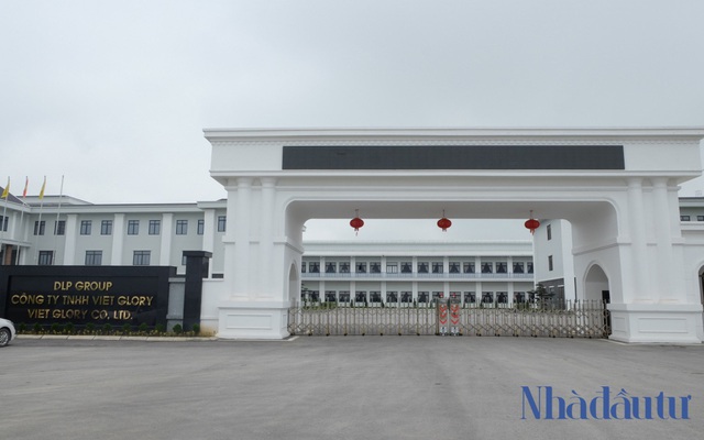 Trụ sở của Công ty TNHH Viet Glory ở xã Diễn Trường, huyện Diễn Châu (Nghệ An) vắng bóng khi hàng nghìn công nhân đình công. Ảnh: Văn Dũng