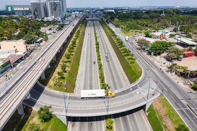  Xa lộ gần 5.000 tỷ đầu tiên ở Việt Nam có 16 làn xe - đẹp như tranh vẽ - Ảnh 6.