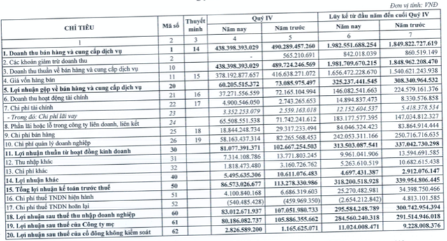 Vinafor (VIF) nhận 183 tỷ đồng lãi từ công ty liên kết, tổng LNST cả năm đạt 296 tỷ đồng - Ảnh 2.