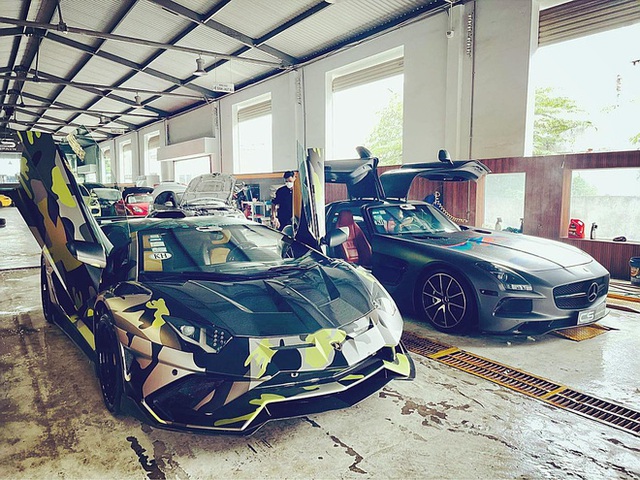 Lamborghini Aventador độ body độc nhất của đại gia TP. HCM lộ diện với điểm giống 2 siêu phẩm của Hoàng Kim Khánh - Ảnh 3.