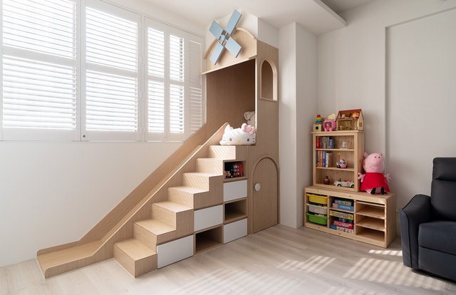 Ngôi nhà 30m² được cải tạo thành không gian sống chuẩn chỉnh cho gia đình có con nhỏ - Ảnh 8.